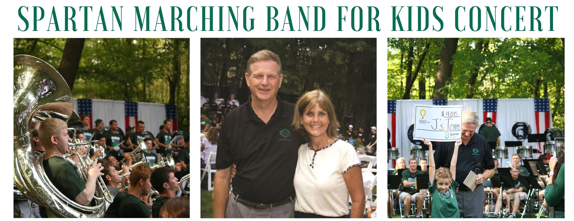 Spartan Marching Band for Kids Concert